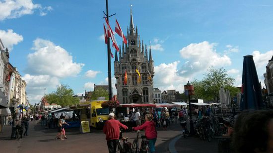 Das Rathaus von Gouda.