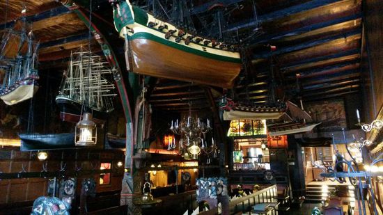 Innenansicht Haus der Schiffergesellschaft.