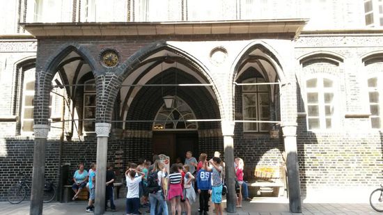 Rathaus der Hansestadt Lübeck.