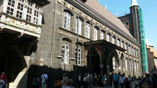 Rathaus der Hansestadt Lübeck.