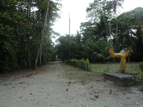 Hier geht es Richtung Animal Rescue Center