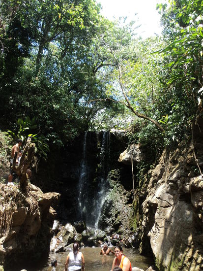 Wasserfall bei Barrio Jesus