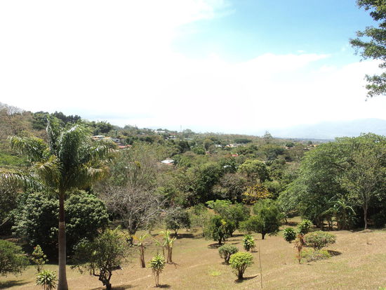 Aussicht vom Campus Gelände