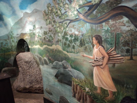 Gemälde im hinteren Teil der Basilica