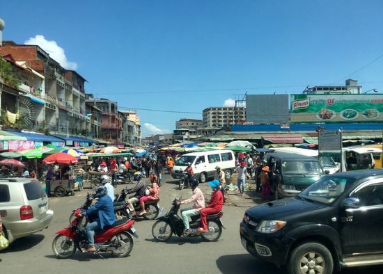 Phnom Penh 
Schade, dass die Bilder nicht auch die Gerüche einfangen können
