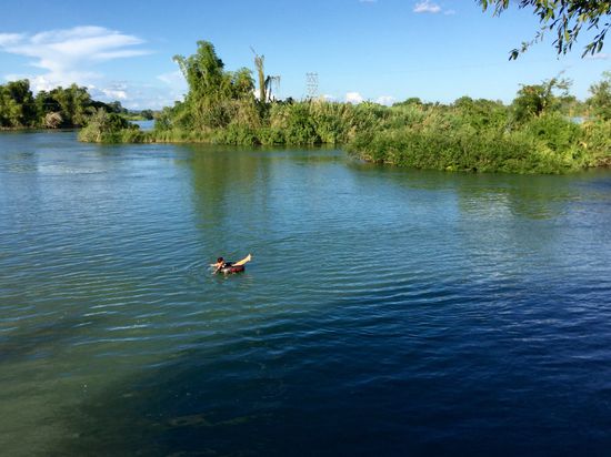 Tubing in der Nachmittagsonne