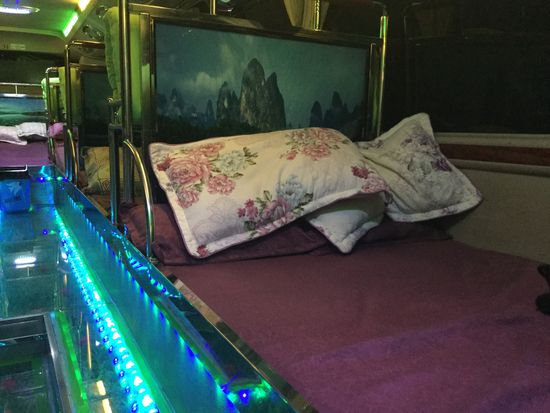 Romantischer Nachtbus 