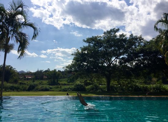 Den Handstand muss ich noch üben 