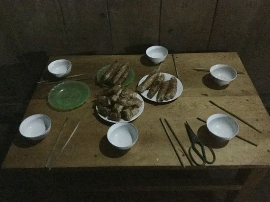 Unser absolut leckeres Abendessen