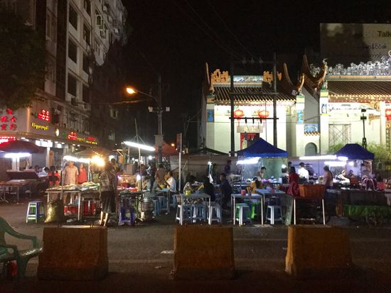 Abendessen in China Town