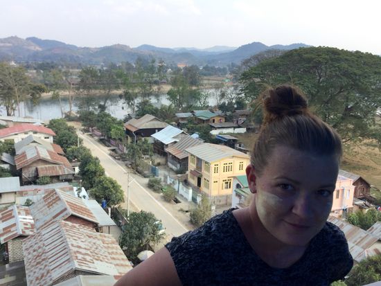 Sonnencreme auf burmesisch