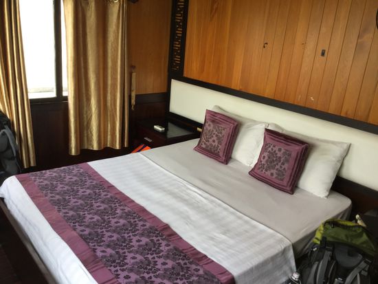 Unser Zimmer auf dem Boot