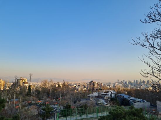 Blick auf Teheran