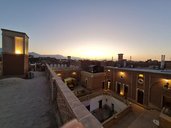 Mein Blick vom Dach des Hauses