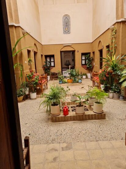 Patio des Sharazad Hotel