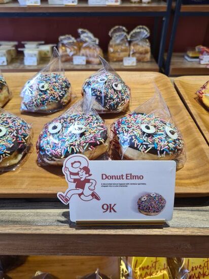 Bunte Donuts