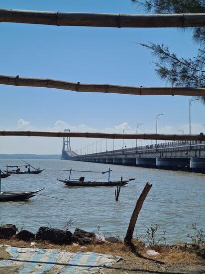 5,4km lang..die Suramadu