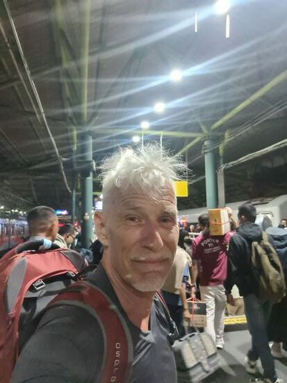 Wieder am Ausgangspunkt der Reise: Stasion Gambir