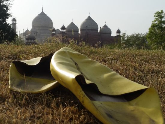 Soweit trug ich sie,meine heißgeliebten HasslerLatschen Tanger  style...und sie mich