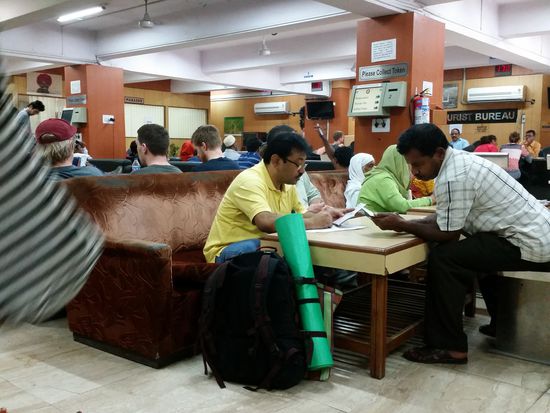 Foreighn ticket office new dehli railway station