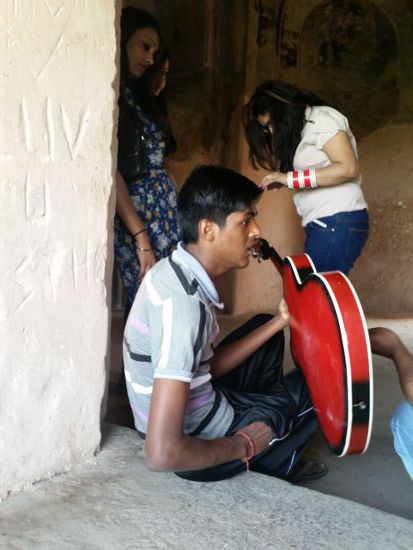 Schnulzen schmettern am hauz khaz