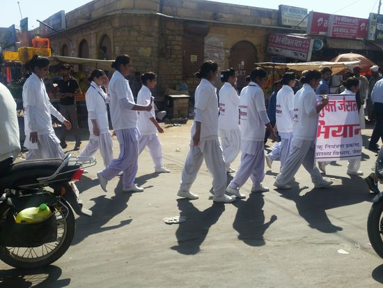 Anti Raucher und Kautabak-Demo