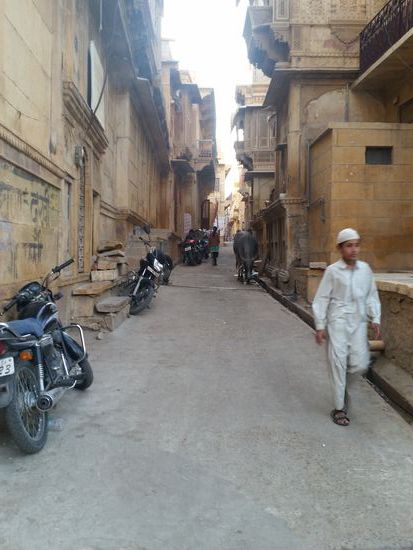 Altstadtszene ab der Touristenströme