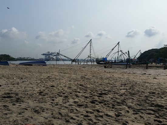 Die fliegenden chinesischen Fischernetze