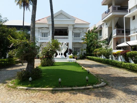 Schnieker Stadtpalast, jetzt Hotel