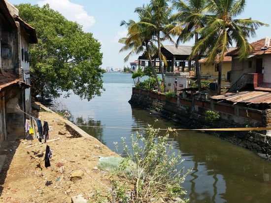 Ausblick nach Ernakulam