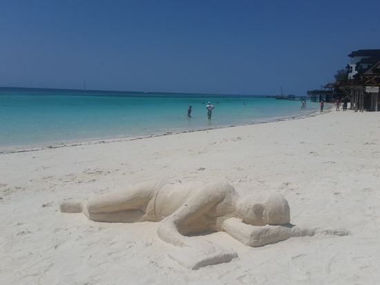 Kunst am Strand