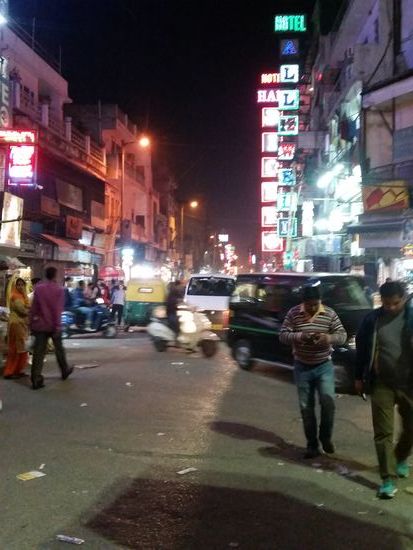 Main Bazaar by night
