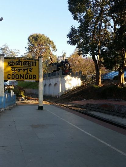 Bahnhof der NMR in Connoor