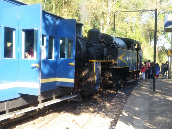 Unterwegs wird Wasser nachgeliefert