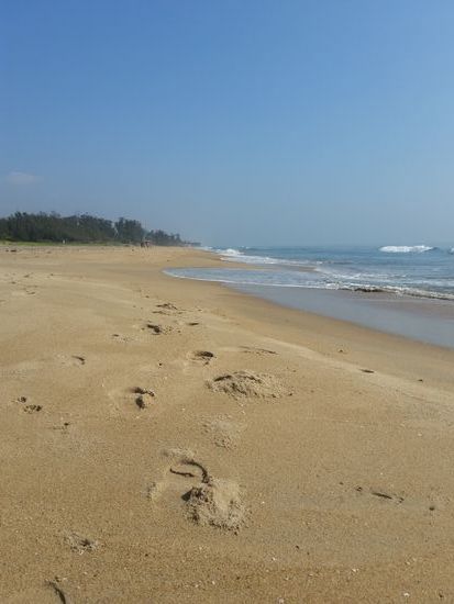Der Strand von Mamallapuram