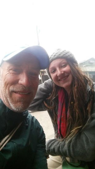 Die texanische Artistin Sophie und der Autor