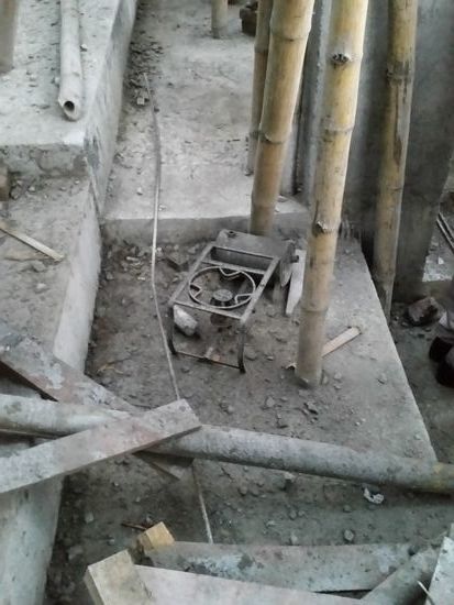 Kocher der Bauarbeiter