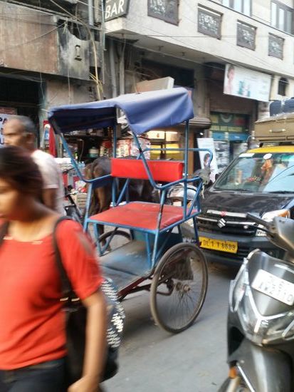 Das Gewusel unmittelbar vorm Eingang