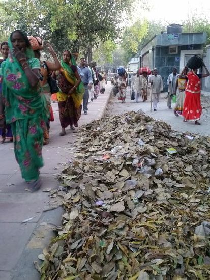 Pilger auf der Chelmsford Road