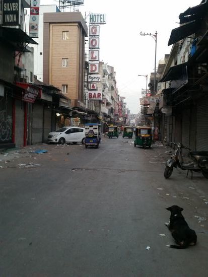 Morgens um 7 auf dem main bazaar