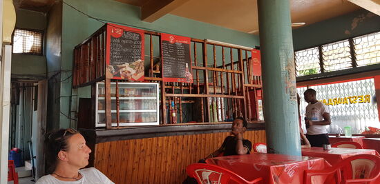 Einheimischen Ecklokal