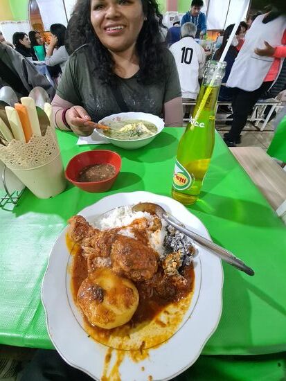 Überraschende Gesellschaft zum Diner..