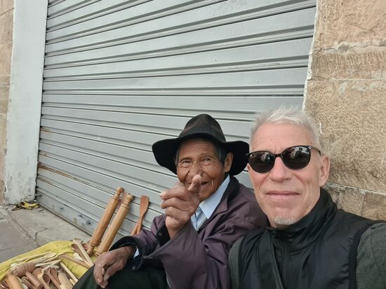 Hab ihm Löffel abgekauft..