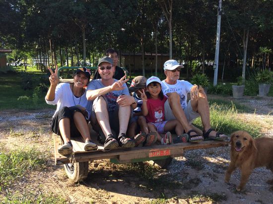 "Taxi" zum "Hafen"
Lustig war es auf jeden Fall!