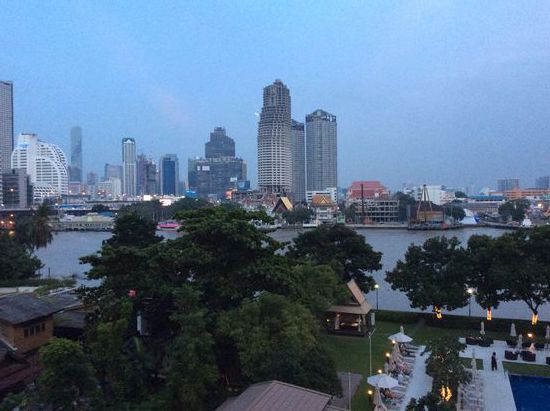 Blick aus dem Hotelzimmer