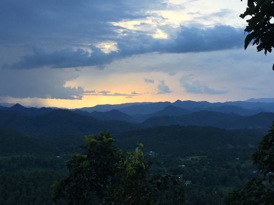 Der heutige Tag verabschiedet sich.