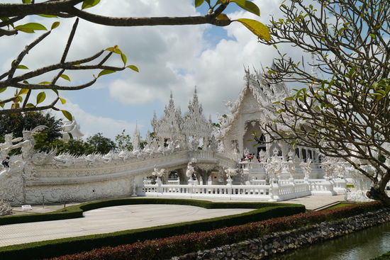 der Weisse Tempel in Chiang Rai