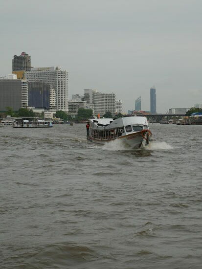 Unterwegs auf dem Chao Phraya
