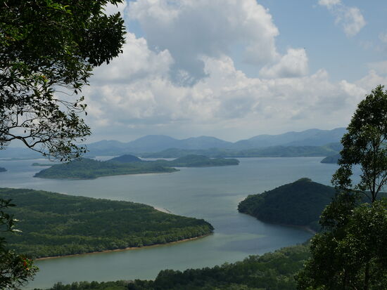 Blick auf Myanmar rechterhand