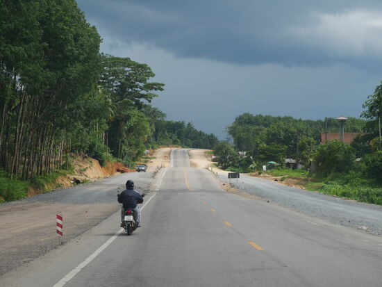 Der Highway wird ausgebaut.